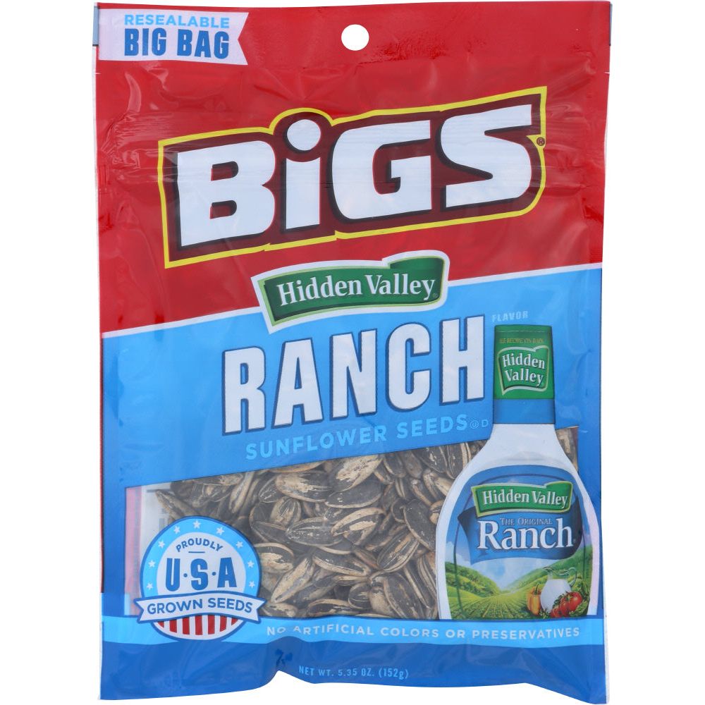 BIGS: Seed Snflwr Hddn Vly Ranch, 5.35 oz - #tag1# - #tag2#