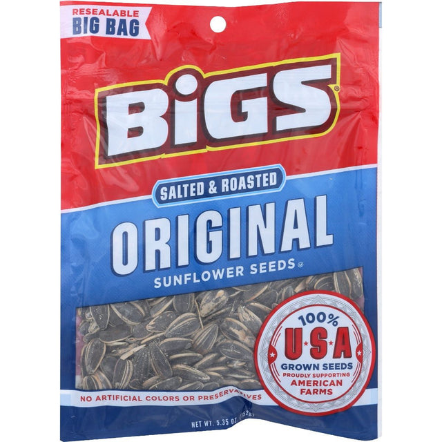 BIGS: Seed Snflwr Orgnl Salt&Rstd, 5.35 oz - #tag1# - #tag2#