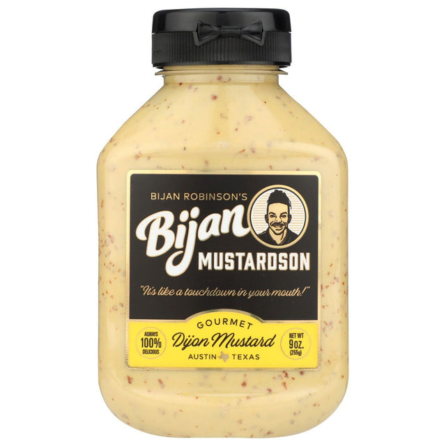 BIJAN MUSTARDSON: Dijon Mustard, 9 oz - #tag1# - #tag2#