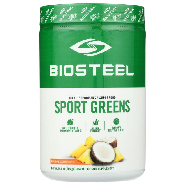 BIOSTEEL: Sport Greens Pineapple Cc, 10.8 oz - #tag1# - #tag2#