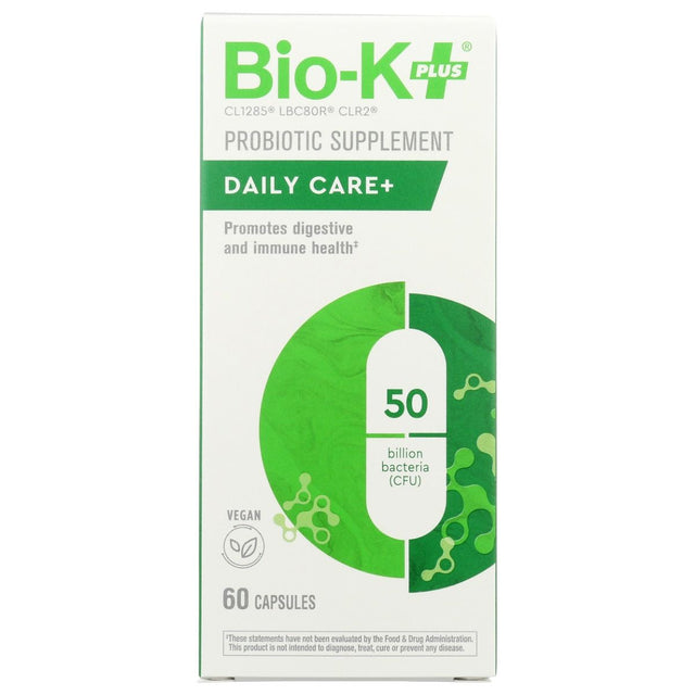 BIO K: Probiotic Daily 50Bil, 60 CP - #tag1# - #tag2#