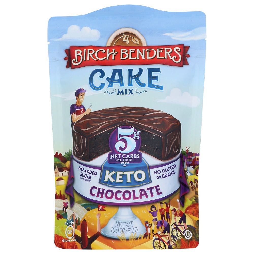 BIRCH BENDERS: Mix Cake Chocolate, 10.9 OZ - #tag1# - #tag2#