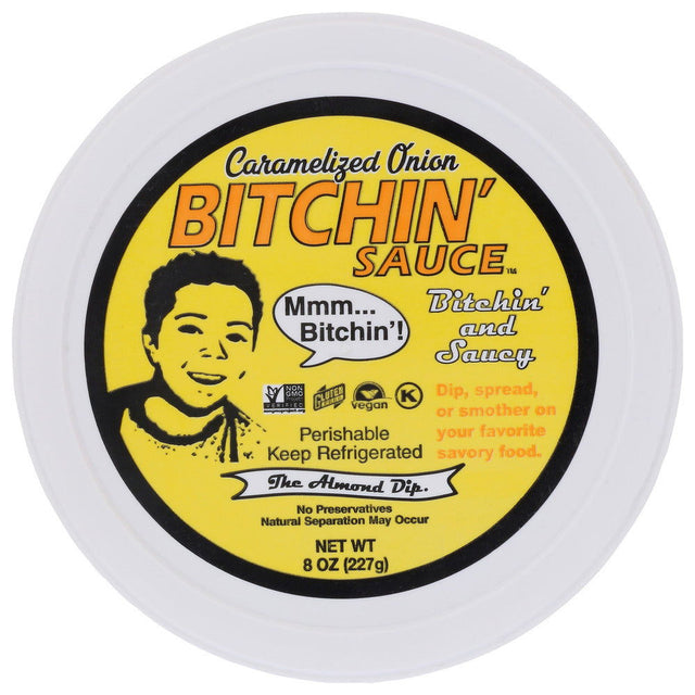 BITCHIN SAUCE: Sauce Onion Caramelized, 8 oz - #tag1# - #tag2#