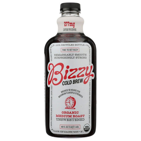 BIZZY COFFEE: Coffee Cold Brew Medium Roast Organic, 48 fo - #tag1# - #tag2#