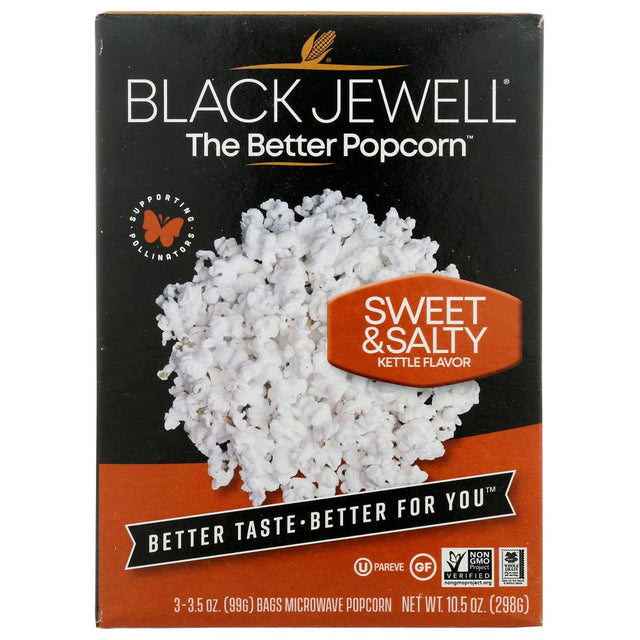 BLACK JEWELL: Kettle Corn Premium Microwave Popcorn 3 bags, 10.5 oz - #tag1# - #tag2#