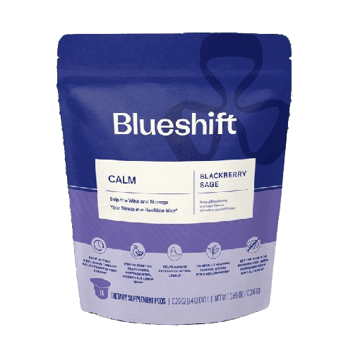 BLUESHIFT NUTRITION: Calm Blackberry Sage 14Ct, 3.65 oz - #tag1# - #tag2#