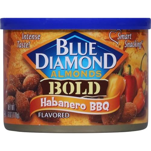 BLUE DIAMOND: Almonds Bold Habanero BBQ, 6 oz - #tag1# - #tag2#