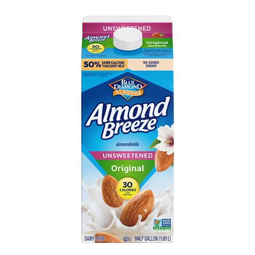 BLUE DIAMOND: Unsweetened Original Almondmilk, 64 fo - #tag1# - #tag2#