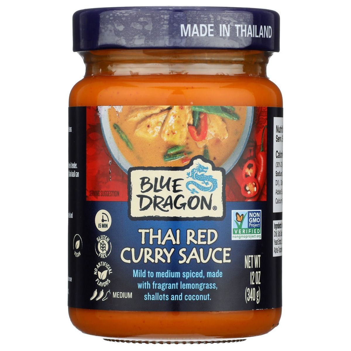 BLUE DRAGON: Thai Red Curry Sauce, 12 fo - #tag1# - #tag2#