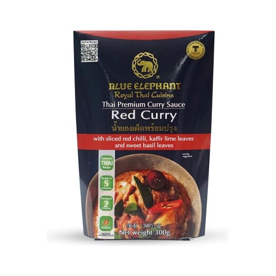 BLUE ELEPHANT ROYAL THAI CUISINE: Thai Premium Red Curry Sauce, 10.6 oz - #tag1# - #tag2#