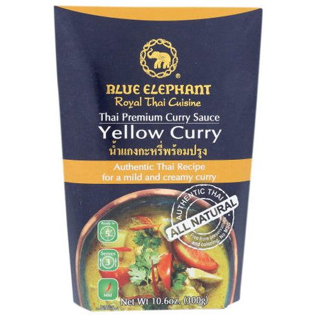 BLUE ELEPHANT ROYAL THAI CUISINE: Thai Premium Yellow Curry Sauce, 10.6 oz - #tag1# - #tag2#