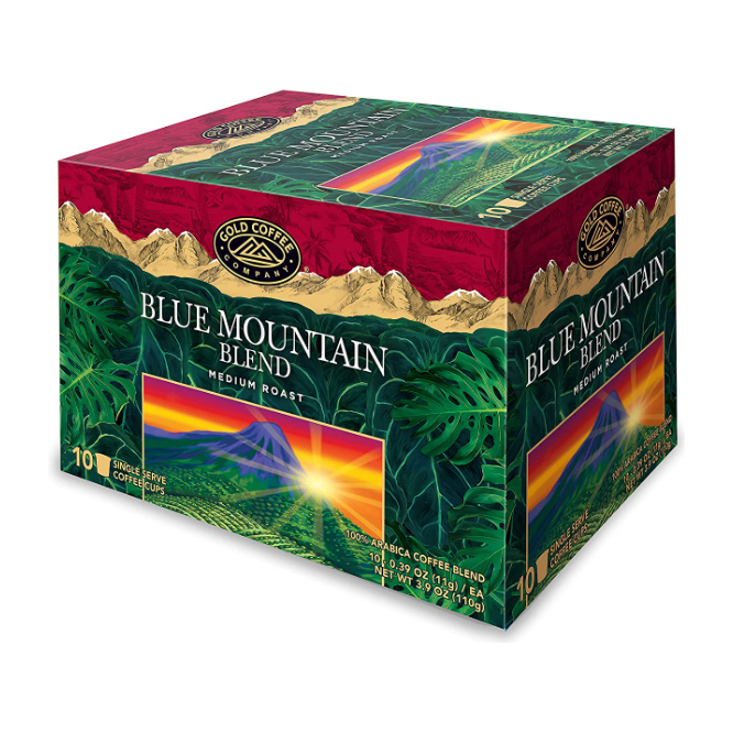 BLUE MOUNTAIN BLEND: Single Serve Cup Coffee, 10 cu - #tag1# - #tag2#