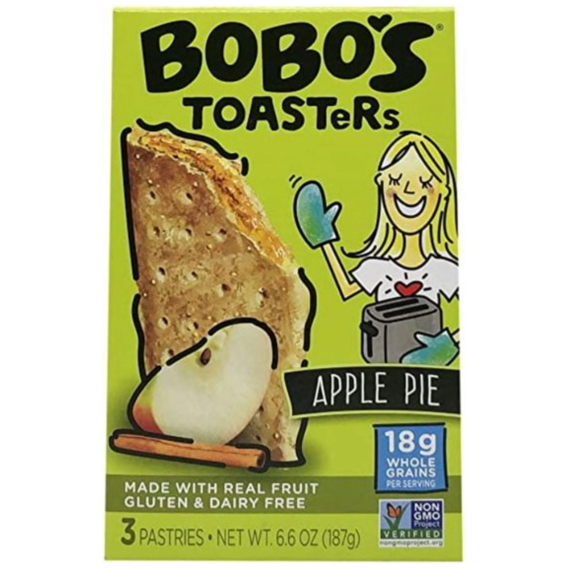 BOBOS OAT BARS: Apple Pie Pastry 3Pk, 6.6 oz - #tag1# - #tag2#