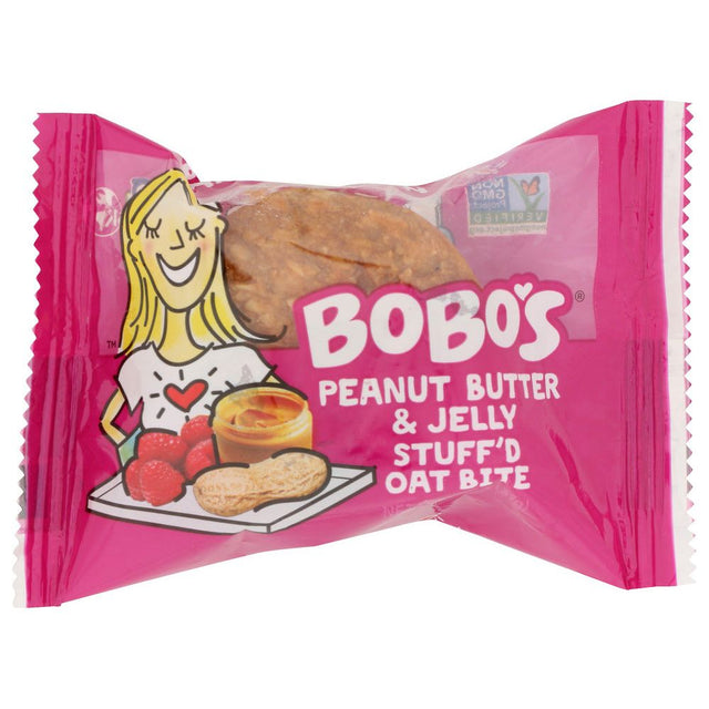 BOBOS OAT BARS: Peanut Butter And Jelly Stuffd Oat Bite, 1.3 oz - #tag1# - #tag2#