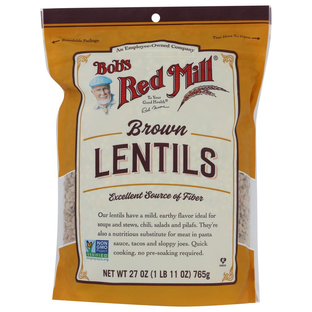 BOBS RED MILL: Brown Lentils, 27 oz - #tag1# - #tag2#
