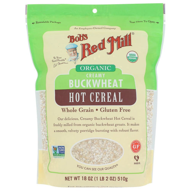 BOBS RED MILL: Cereal Bkwht Crmy Org Hot, 18 oz - #tag1# - #tag2#