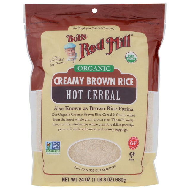 BOBS RED MILL: Cereal Brown Rice Hot Org, 24 oz - #tag1# - #tag2#