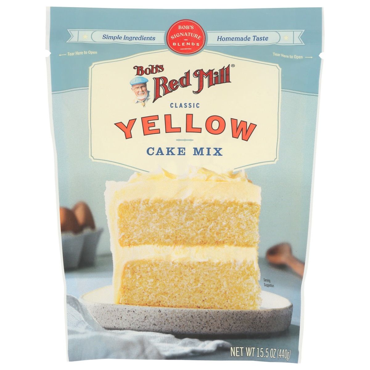 BOBS RED MILL: Classic Yellow Cake Mix, 15.5 oz - #tag1# - #tag2#