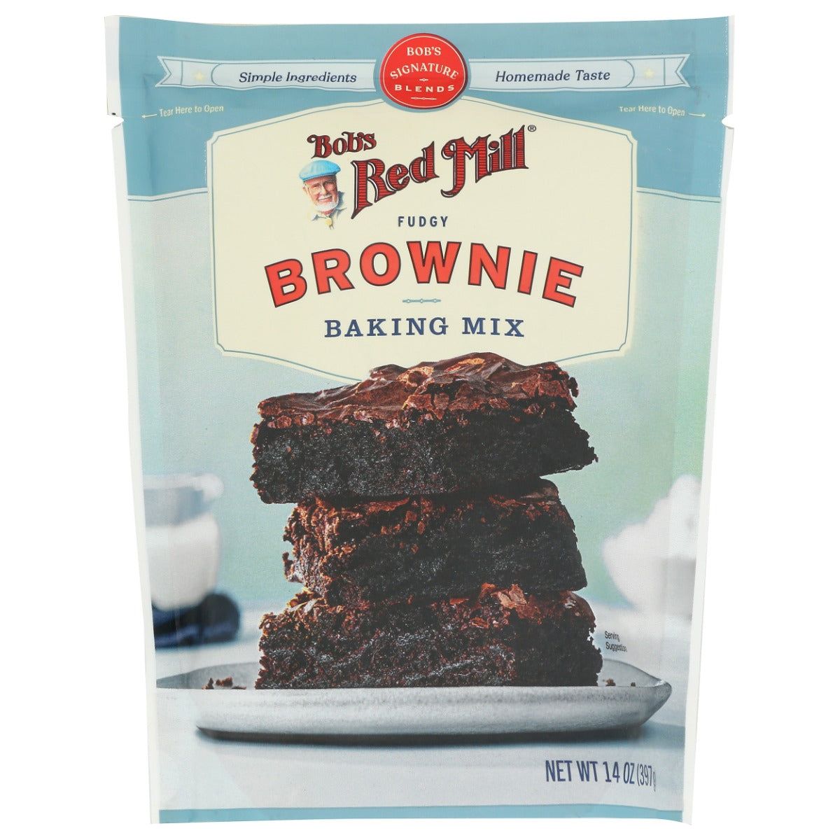 BOBS RED MILL: Fudgy Brownie Mix, 14 oz - #tag1# - #tag2#