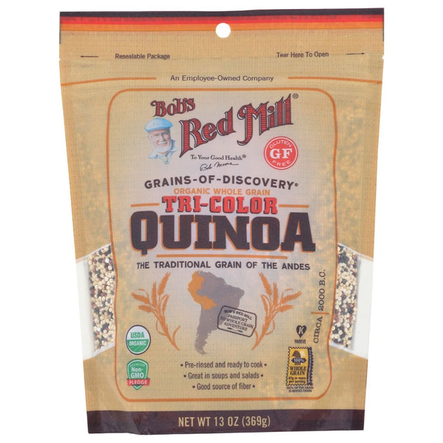 BOBS RED MILL: Organic Tricolor Quinoa Grain, 13 oz - #tag1# - #tag2#
