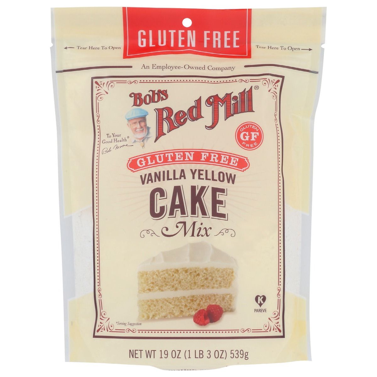 BOBS RED MILL: Vanilla Yellow Cake Mix, 19 oz - #tag1# - #tag2#