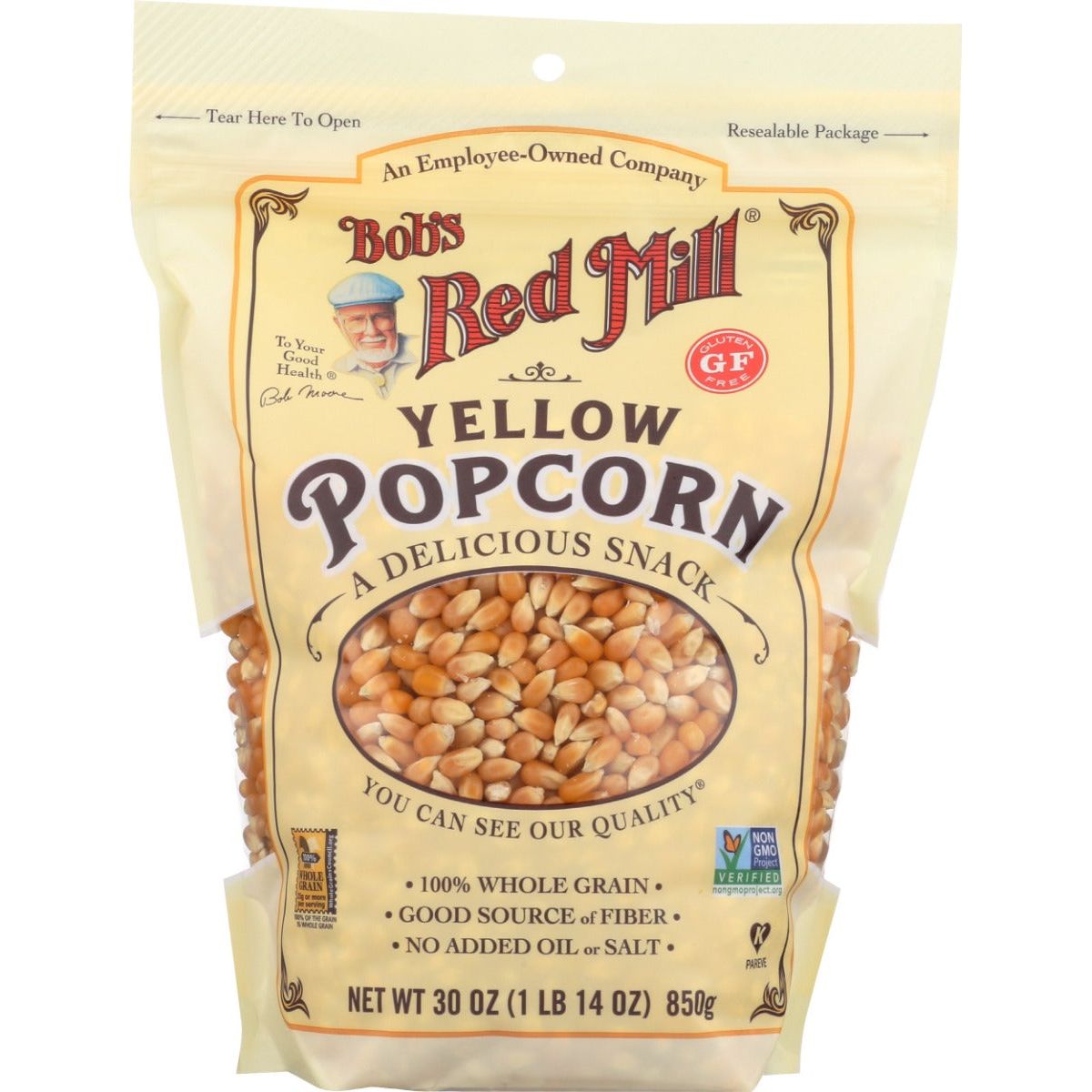 BOBS RED MILL: Yellow Popcorn, 30 oz - #tag1# - #tag2#