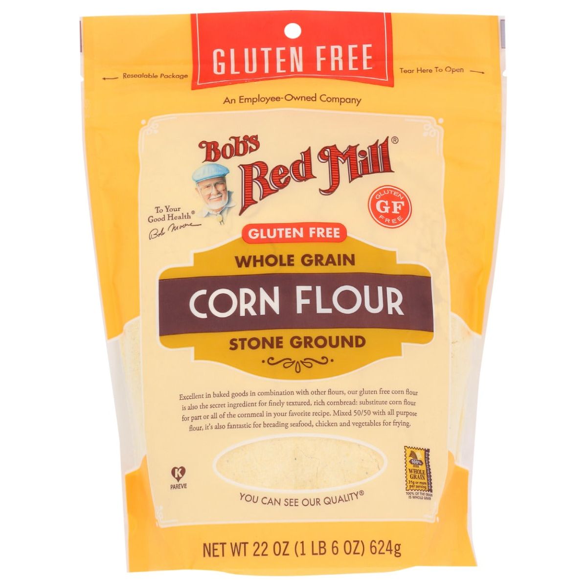 BOB'S RED MILL: Gluten Free Corn Flour, 22 oz - #tag1# - #tag2#