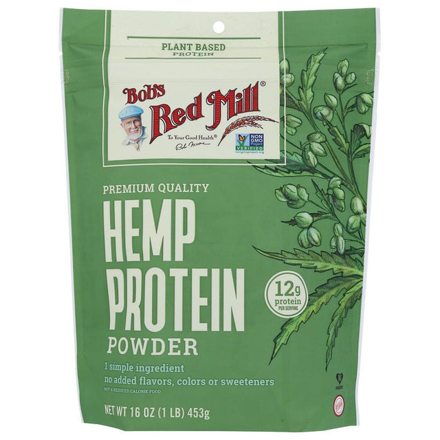 BOB'S RED MILL: Hemp Protein Powder, 16 oz - #tag1# - #tag2#