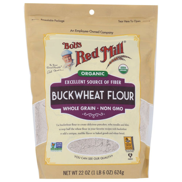 BOB'S RED MILL: Organic Buckwheat Flour, 22 oz - #tag1# - #tag2#