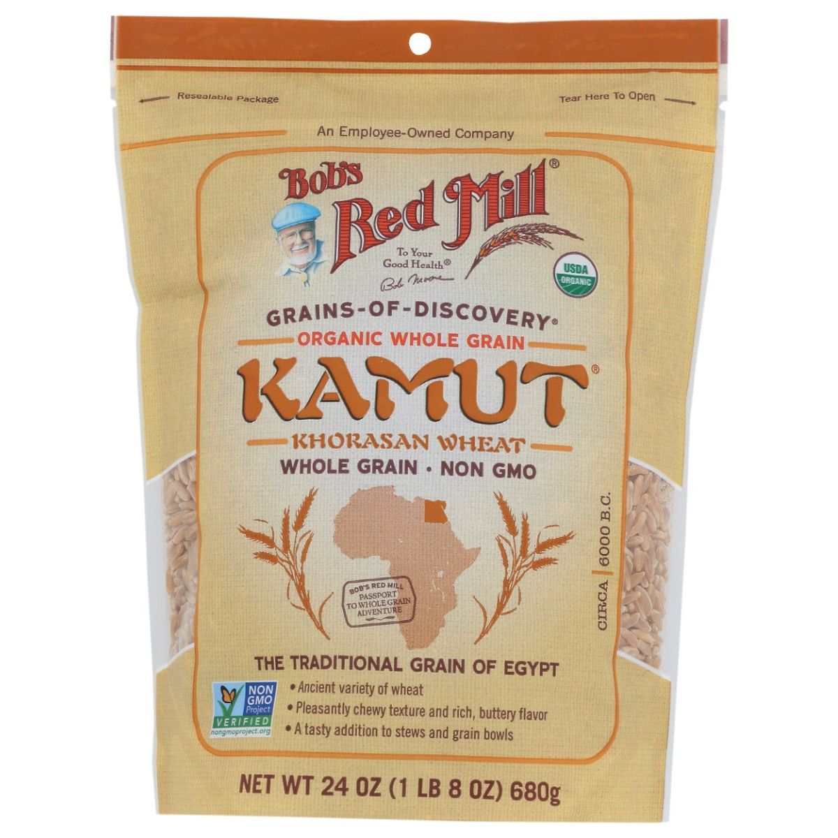 BOB'S RED MILL: Organic Kamut Berries, 24 oz - #tag1# - #tag2#