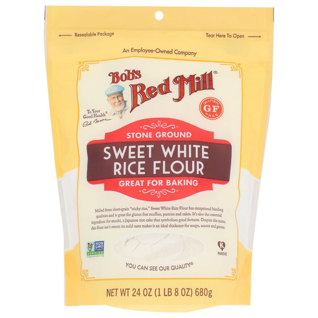 BOB'S RED MILL: Sweet White Rice Flour, 24 oz - #tag1# - #tag2#