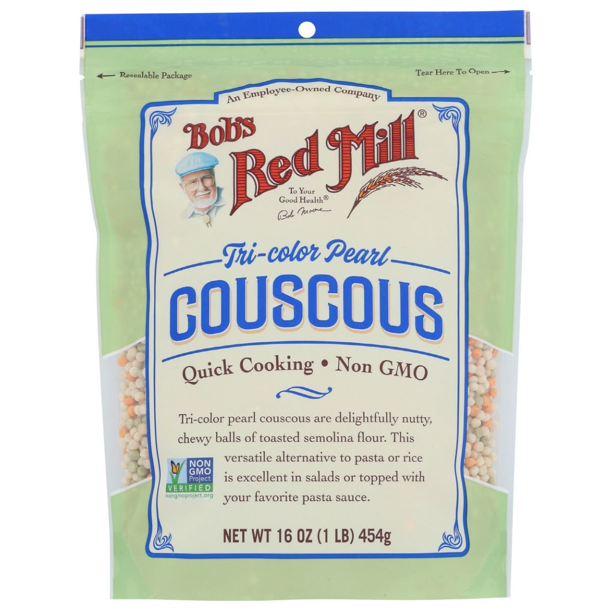 BOB'S RED MILL: Tri-Color Pearl Couscous, 16 oz - #tag1# - #tag2#