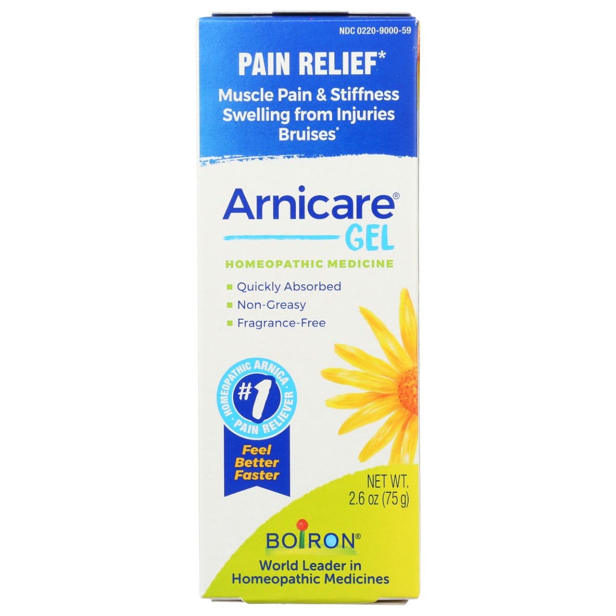 BOIRON: Arnicare Arnica Gel Homeopathic Medicine, 2.6 oz - #tag1# - #tag2#