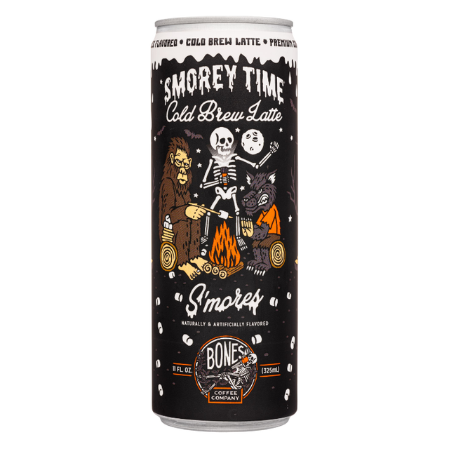 BONES COFFEE COMPANY: Smorey Time Cold Brew Latte, 11 fo - #tag1# - #tag2#