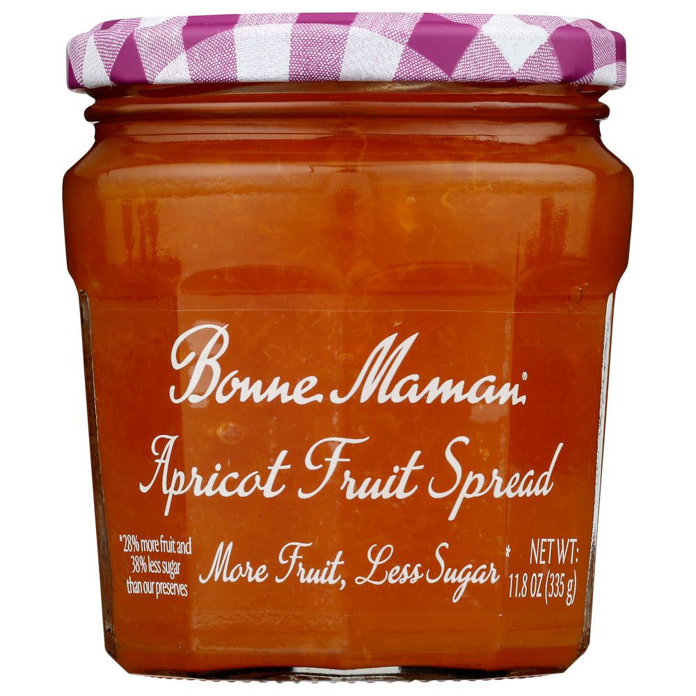 BONNE MAMAN: Fruit Spread Apricot, 11.8 OZ - #tag1# - #tag2#
