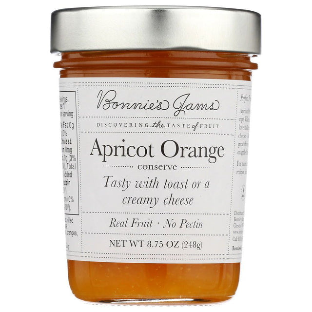 BONNIES JAMS: Apricot Orange Jams, 8.75 oz - #tag1# - #tag2#