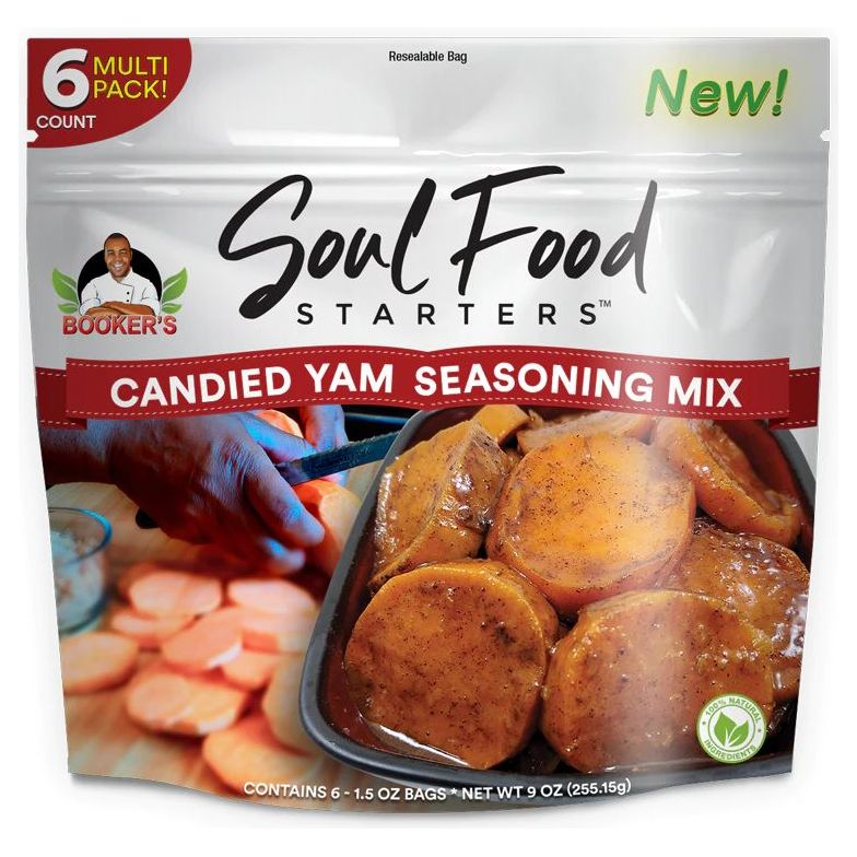 BOOKERS SOUL FOOD STARTERS: Candied Yam Seasoning Mix, 9 oz - #tag1# - #tag2#