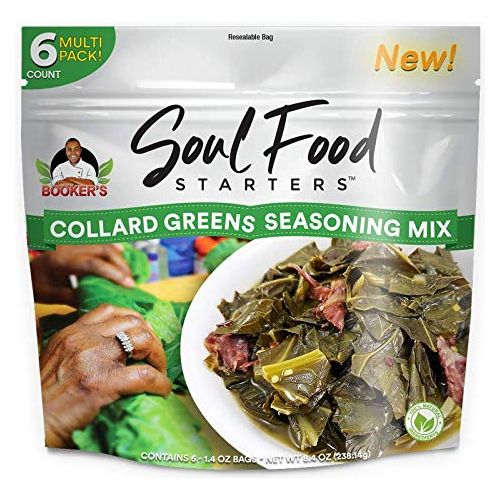 BOOKERS SOUL FOOD STARTERS: Collard Greens Seasoning Mix, 8.4 oz - #tag1# - #tag2#