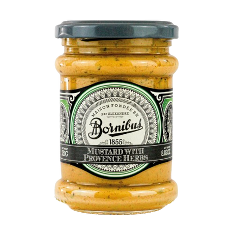 BORNIBUS: Mustard With Provence Herbs, 8.82 oz - #tag1# - #tag2#