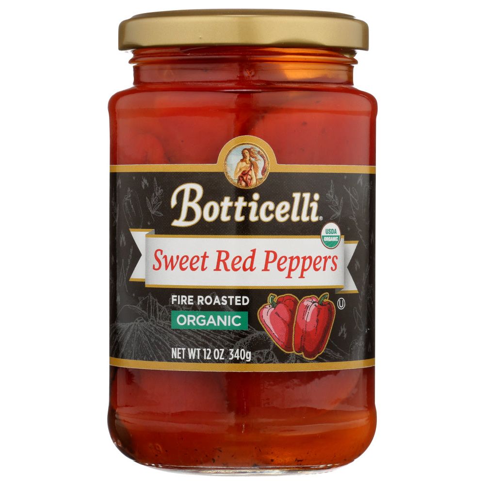 BOTTICELLI FOODS LLC: Organic Fire Roasted Red Peppers, 12 oz - #tag1# - #tag2#