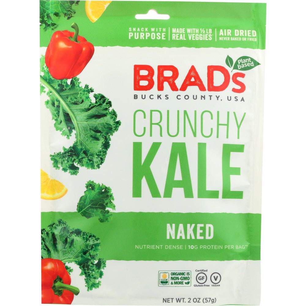 BRADS PLANT BASED: Kale Crunchy Naked, 2 oz - #tag1# - #tag2#