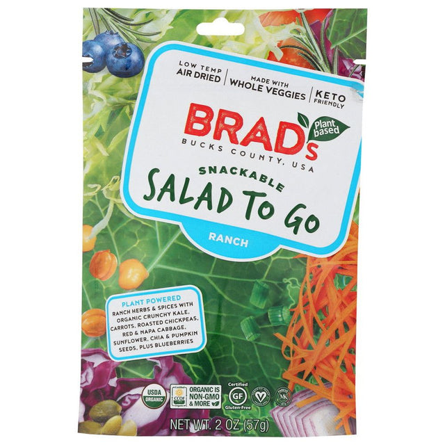 BRADS PLANT BASED: Salad To Go Ranch, 2 oz - #tag1# - #tag2#
