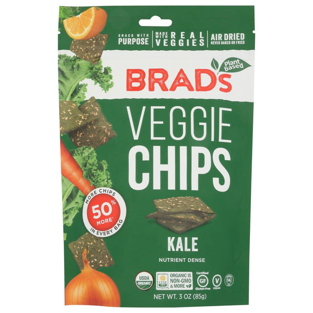 BRAD'S RAW FOODS: Vegan Chips Kale, 3 oz - #tag1# - #tag2#