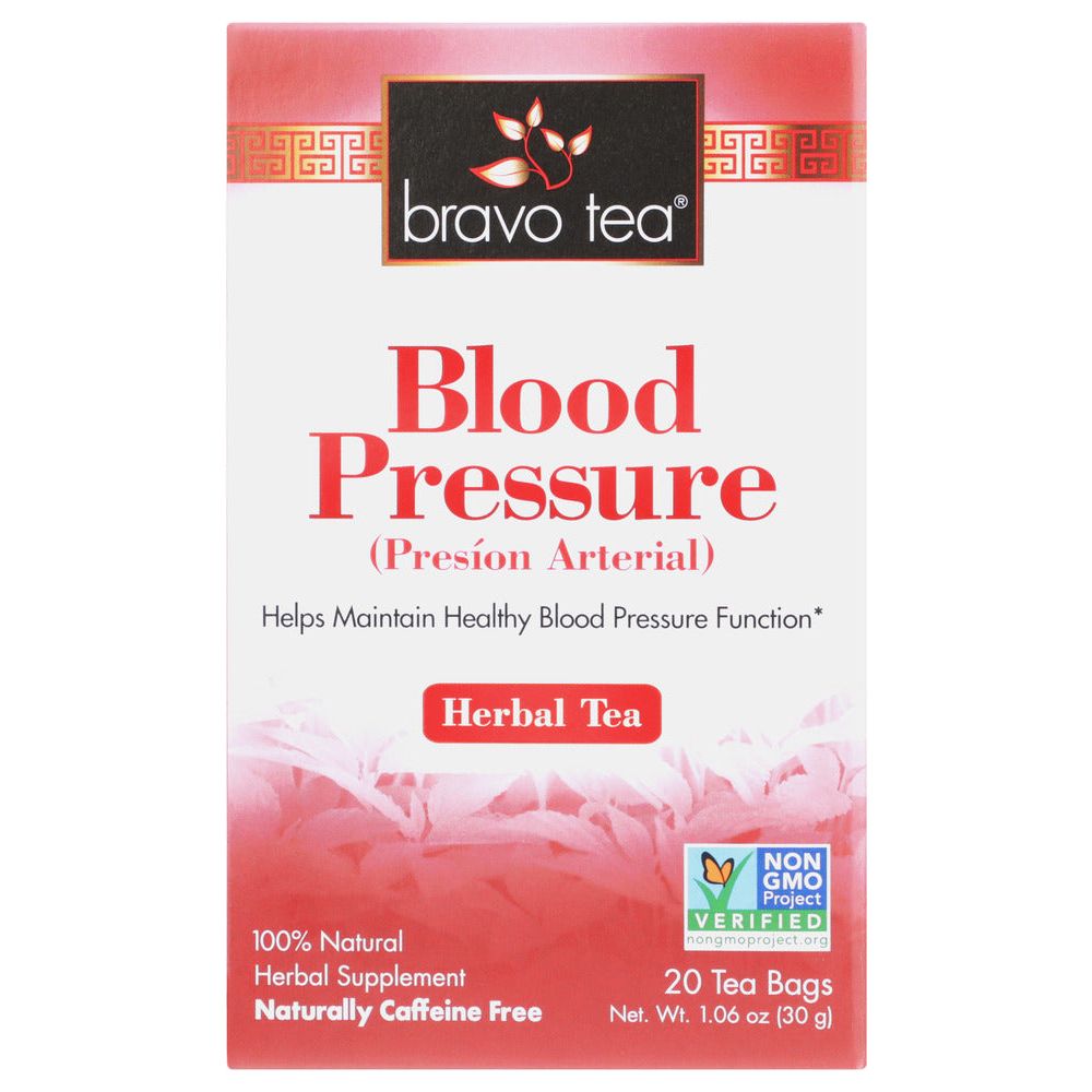 BRAVO TEAS: Tea Blood Pressure, 20 BG - #tag1# - #tag2#