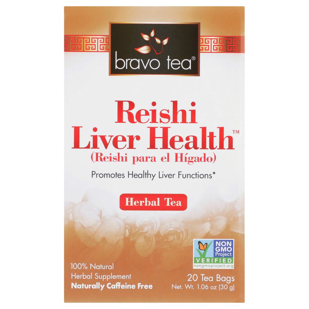 BRAVO TEAS: Tea Reishi Liver Health, 20 BG - #tag1# - #tag2#