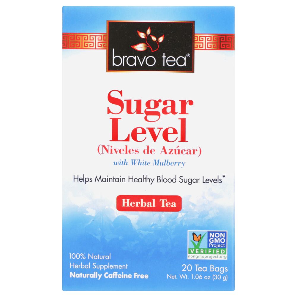 BRAVO TEAS: Tea Sugar Level, 20 BG - #tag1# - #tag2#