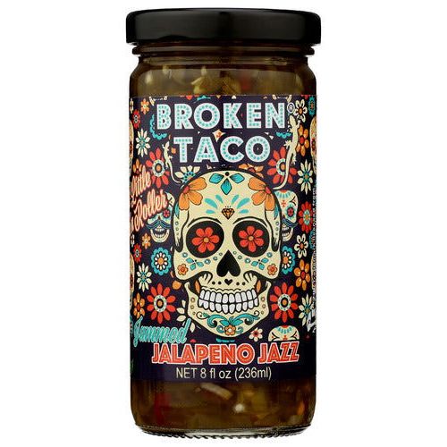 BROKEN TACO: Jammed Jalapeno Jazz, 8 oz - #tag1# - #tag2#