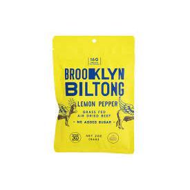 BROOKLYN BILTONG: Jerky Lemon Pepper, 2 oz - #tag1# - #tag2#