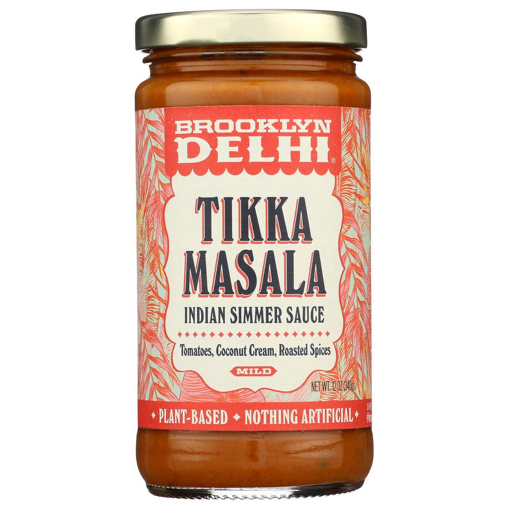 BROOKLYN DELHI: Sauce Simmer Tikka Masala, 12 oz - #tag1# - #tag2#