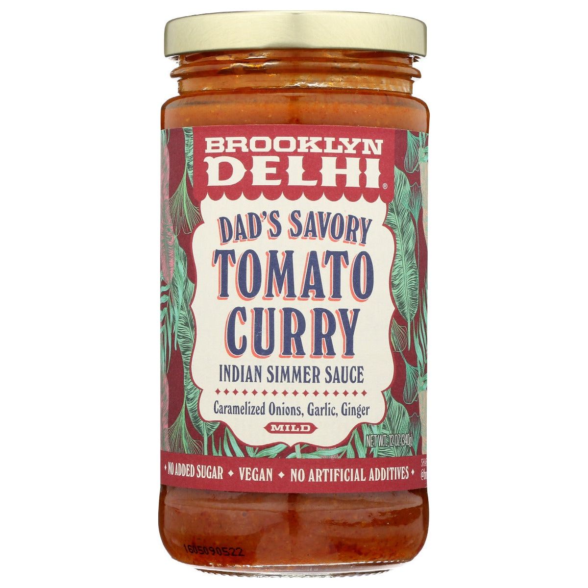 BROOKLYN DELHI: Sauce Simmer Tmto Curry, 12 oz - #tag1# - #tag2#